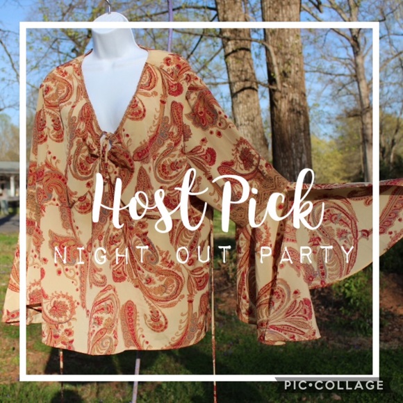 Lane Bryant Tops - Host Pick Lane Bryant Butterfly Sleeve top 26 28